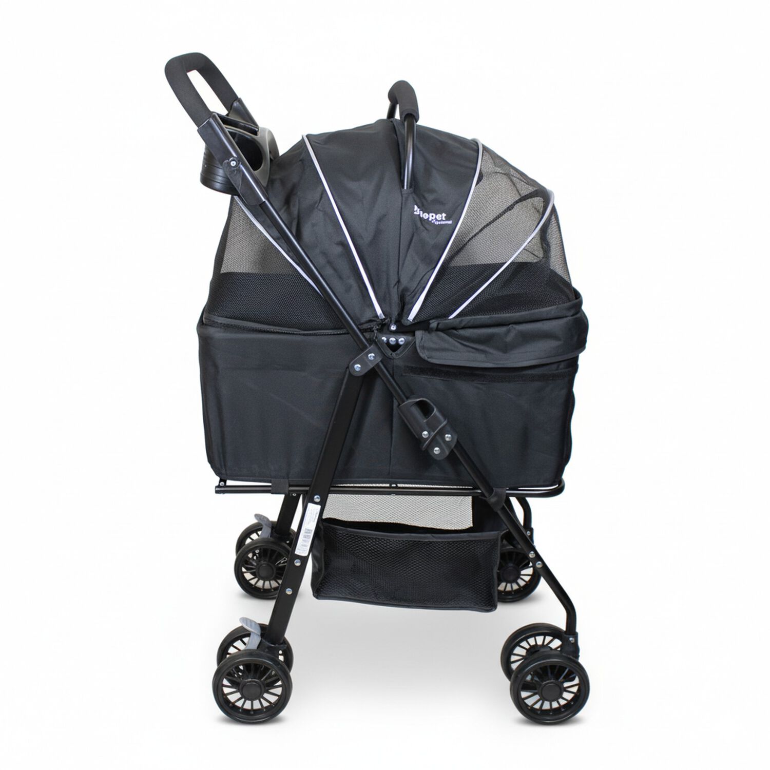 Coche Para Mascotas Transportable 2 En 1 Flexipet Gold Gris image number 1.0